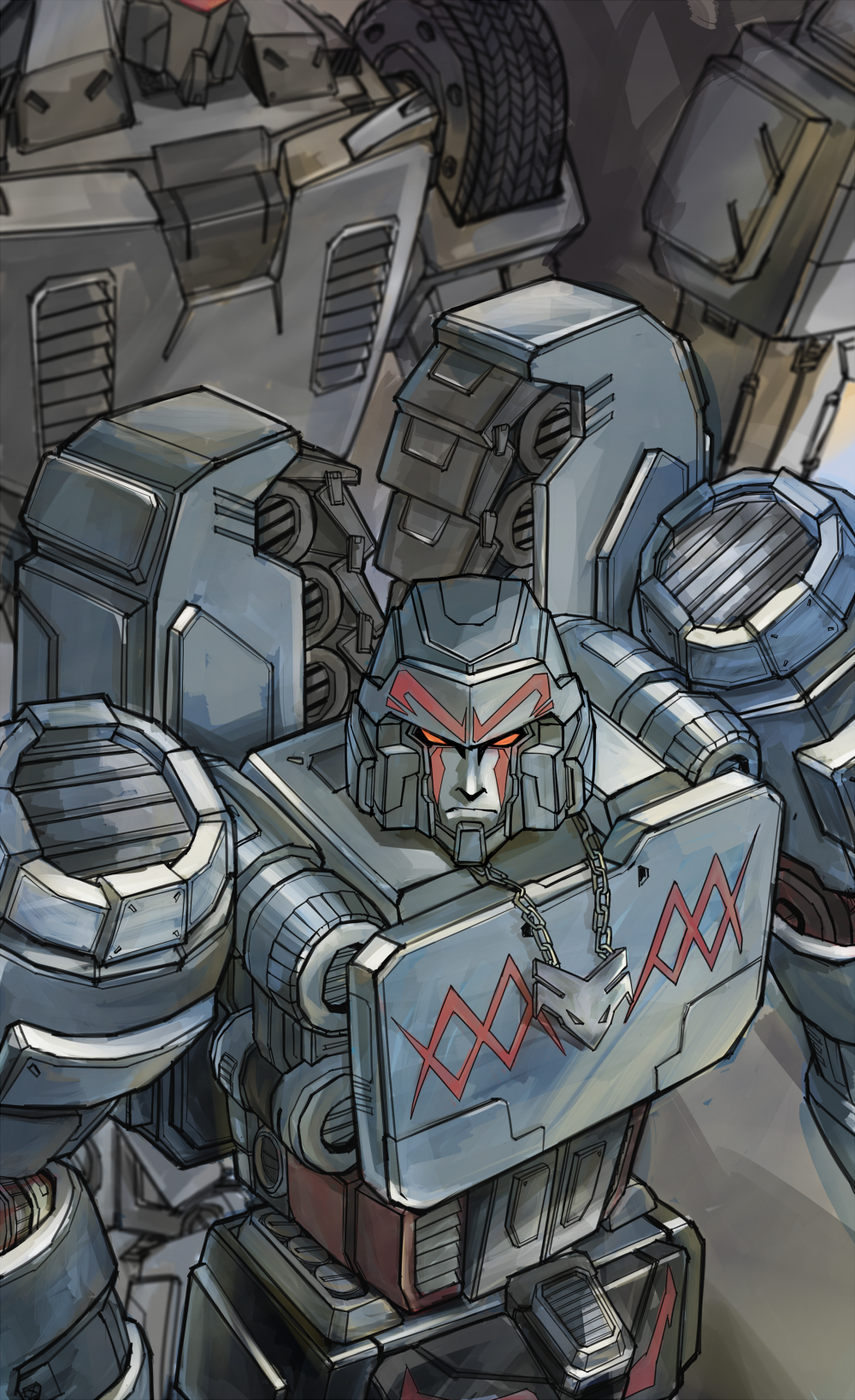 bluezooms:    An excise with reference to the &lt;Megatron Origin  Finished in