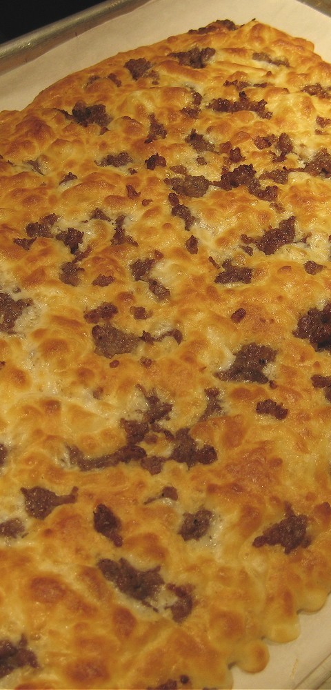 Sausage Breakfast Focaccia