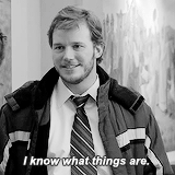 dailyparksnrec:  “Leslie, I typed your symptoms into the thing up here and it says