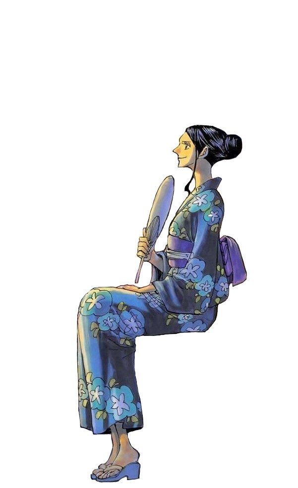 Nico Robin Kimono From Colorspread 3 One Piece