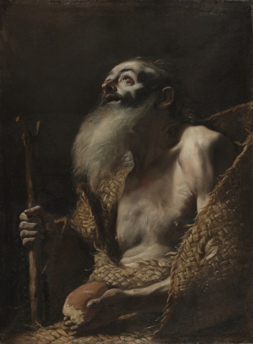 cma-european-art: Saint Paul the Hermit, Mattia Preti, c. 1662-1664, Cleveland Museum of Art: Europe