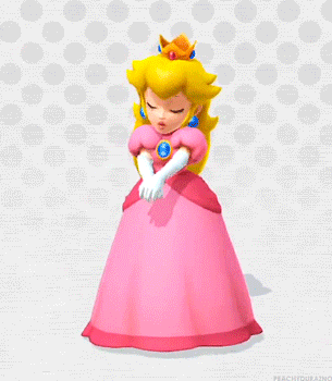 atomictiki:peachydurazno:Mario Party 10Photo Booth ~&gt; Princess Peach  chombiechom