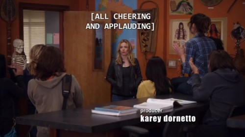This Is How We All Should Be Acting Whenever Britta Perry Walks Into The Room Actually