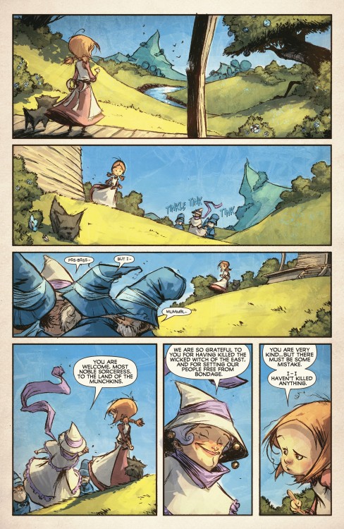 balu8:The Wonderful Wizard of Oz #1 by  Eric Shanower, Skottie Young, Jean-Francois Beaulieu and Jef