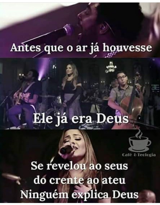 usa-medeus:  Essa música 😍  Ninguém explica Deus🙌🙌🙌 