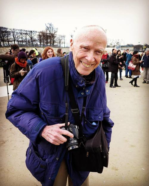 A parting shot of Bill, the one and only time I asked him to take a portrait as part of a series mea