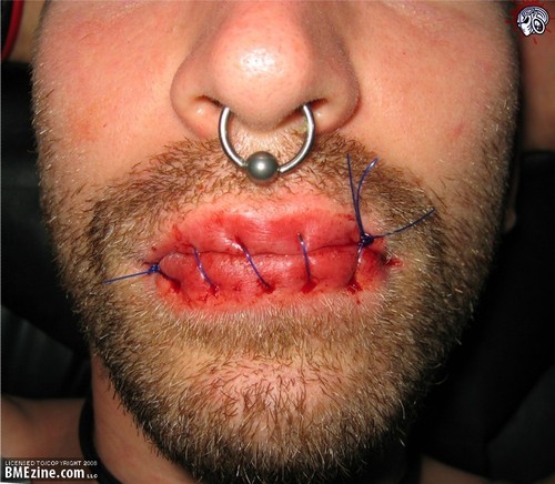  Nil by mouth, he takes it straight up the ass………… 