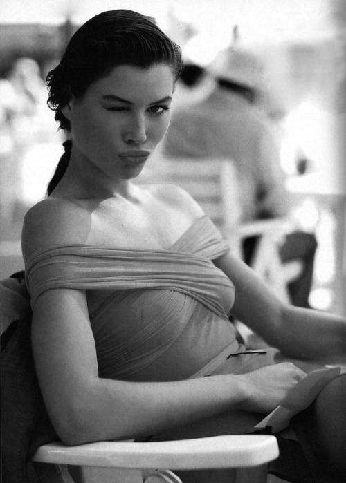 celaidu: Carre Otis US Vogue 1989