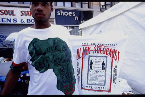lostinurbanism:Fashion of Malcolm X in the streets. John Van Hasselt. October, 1st 1992. 