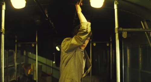 onajinamida:Jesse Eisenberg as Simon James in “The Double” (2013)