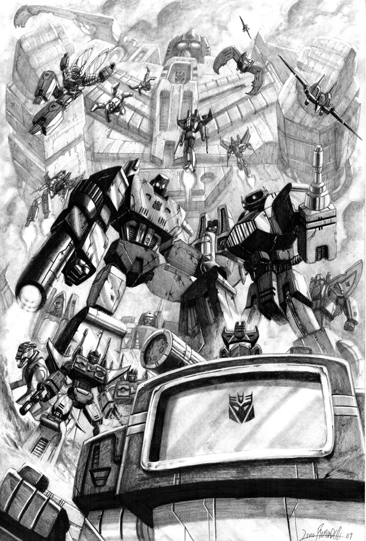 the-ankle-rocker:  Decepticons, by LivioRamondelli