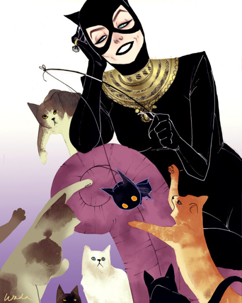 detective-comics: Gotham Vixens | Kevin Wada