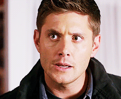 meupclose:  —Dean’s different reactions to bullshit— 