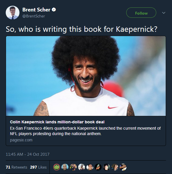 destinyrush:Conservatives automatically assuming a Black man can’t write his own