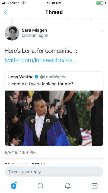 singelisilverslippers: i’m tired of people not appreciating the intense imagery of lena waithe