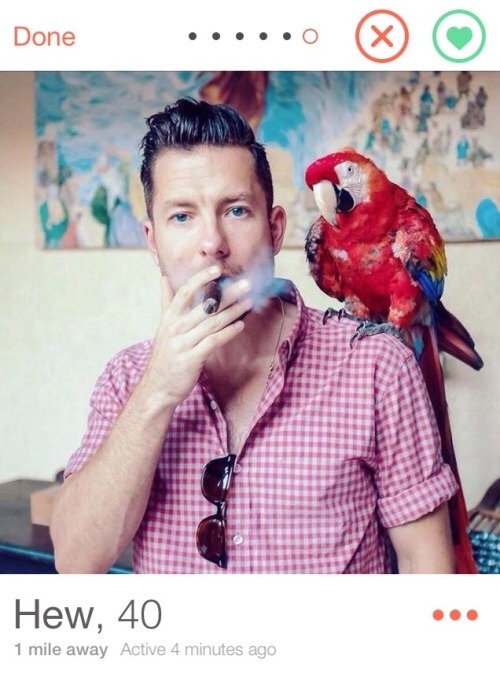 Fuck. I am outrageously attracted to this man with a parrot. Just thought I’d share that with 