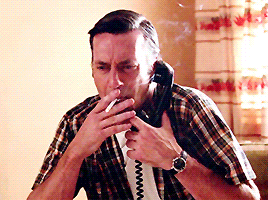 madmen-amc:This is a person to person call from Donald Draper.