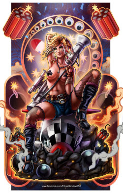 johnny-dynamo:  Tank Girl by Edgar Sandoval