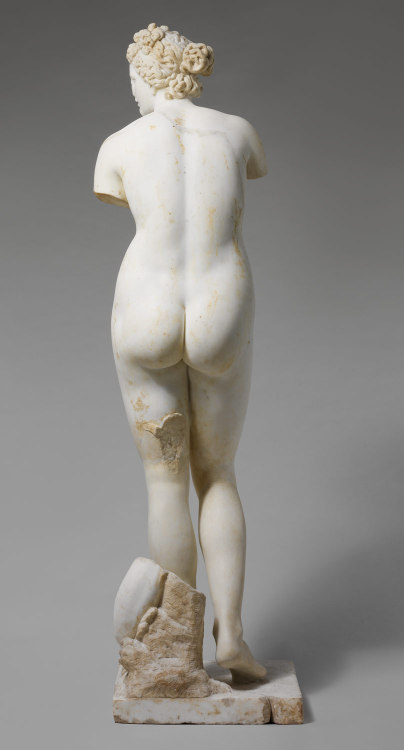 theancientwayoflife:~ Marble statue of Aphrodite.Period: ImperialDate: A.D. 1st or 2nd centuryCultur