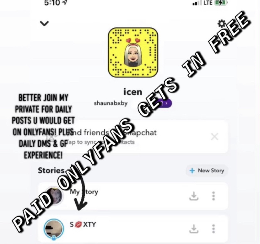 Only fans snapchat