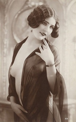 soyouthinkyoucansee:  watch, 69*  /  sepia risque 1920   