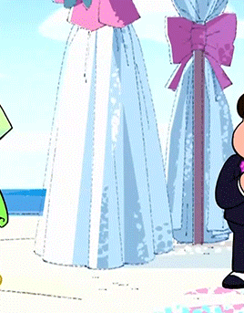 lions-dimensional-mane:  Peridot in her yellow dress!