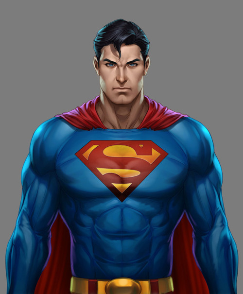 league-of-extraordinarycomics:  Dc TrinityCreated by Artgerm
