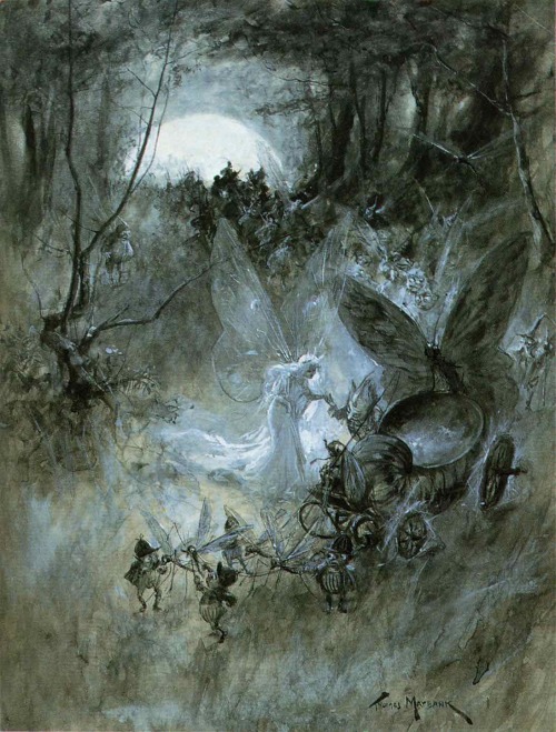 enchantedbook:“The Court of Faerie” - Thomas Maybank, 1906