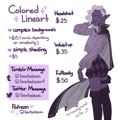 barbelzoa: ♡ TERMS AND CONDITIONS ♡ (all prices are in USD) Hi everyone! I’ve recently co