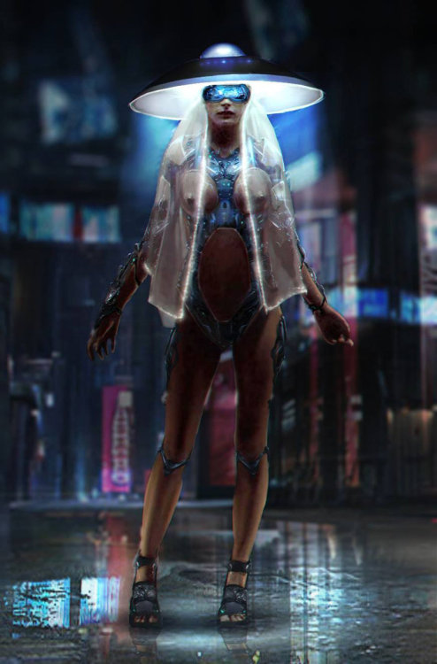 roguetelemetry:  (via ArtStation - Cyber concept - Helen008, Jury Podolyak)
