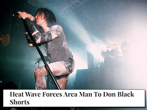 Nine Inch Nails + The Onion headlines part II