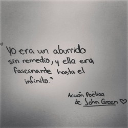 asdfghjkl-asdf:  &ldquo;Yo era una aburrida sin remedio, y él era fascinante hasta el infinito. &rdquo; 