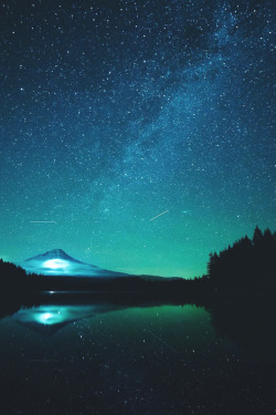 lsleofskye:  Trillium Lake | snickersv