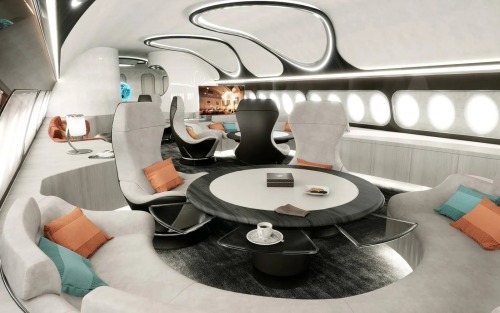 Airbus Corporate Jets ‘Harmony’ Cabin Concept 