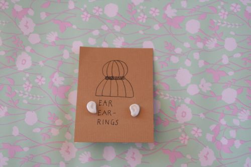 EAR EAR-RINGS (2013) - porcelain // 240kr