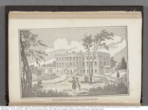 Morrison’s stranger’s guide to the City of Washington and its vicinity, 1852.EDR 222Houg