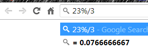 So Google does math for you??