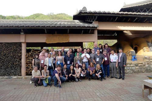 International participants at the Mungyeong Traditional Tea Bowl Festival