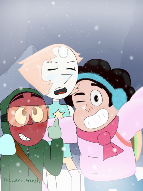 I re-drew Steven’s selfie from Gem Hunt. This episode is so underrated.