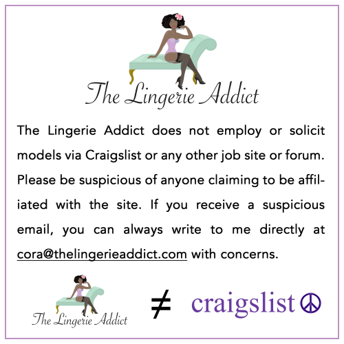 thelingerieaddict:  Lately, I’ve been made aware of something very disturbing, and, to be perfectly honest, downright sickening. Someone who goes by the name Tom Slew (Skype Name:  tom.slew1), is pretending to be affiliated with The Lingerie Addict