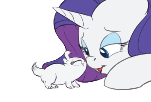 pia-chan:  carniscorner:  “Hello Opal. Yes, hello, my little Opal-Wopal. Mommy’s here.”  d’aaaaw