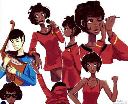 needsmorestartrek: elizaartbuns: Since Nichelle Nichols loved to dance, I thought it would be intere