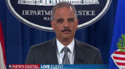 Our-Lady-Of-Singularities:  Abcnews:  Just In: Attorney General Holder: Justice Dept.