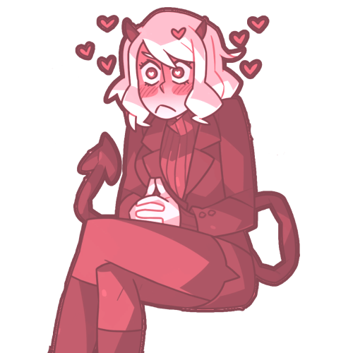 Hai Miss; May I Request Some Icons Of Modeus, Please ? I Prefer Her Monster Camp Appearance, But Helltaker