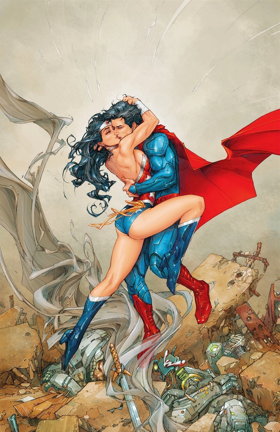 godstaff: Kissing. 
