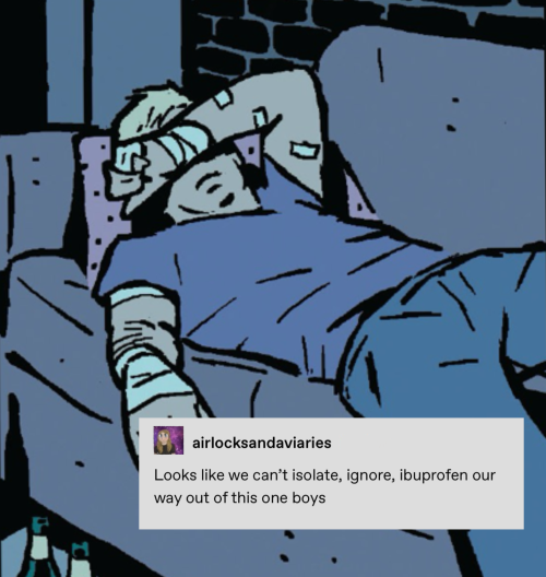 Comic Clint Barton + Text Posts
