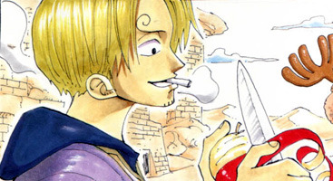 mashail-abdullah:  yuushishio:  cavenbishie:  Why is it that Sanji is always the cutest in the color spreads. Like seriously.What a little shit.  Because  there  is  a  brightest  lovely  warm  smile  on  that  squishy  cheek  melting  your  heart   My