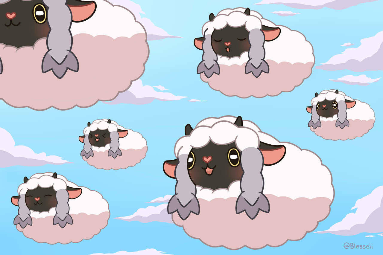 A Blessful Mess Wooloo Clouds