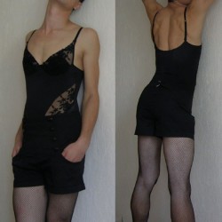 #Transvestite #Femboy #Feminization #Crossdresser #Stockings #Body #Bodysuit #Lingerie