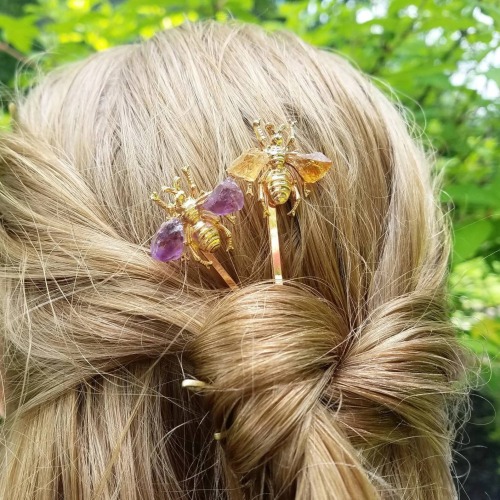 Bee Suncatchers, Jewelry and Hair PinsWanderlust Heart Shop on Etsy